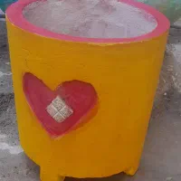 حوض آبنما  وگل گلدان|گل و گیاه طبیعی|سبزوار, شرق کال شمالی|دیوار