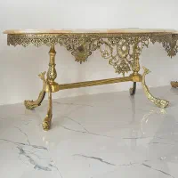 سه عدد میز تمام برنجی لوکس کاملا نو|مبلمان خانگی و میز عسلی|ساری, |دیوار