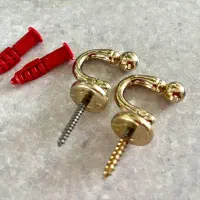 یک جفت قلاب دیواری پرده
