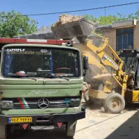 حمل بار مصالح ساختمانی خاک برداری کودماسه اجر و.