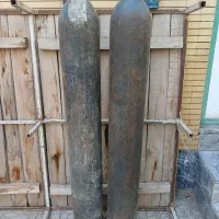 دو عدد کپسول(بالن) اکسیژن روسی
