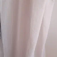 شال وشلوار کرم راسته