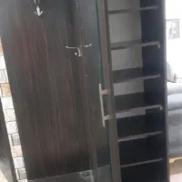 کمد و چوب لباسی ۸طبقه آینه دار