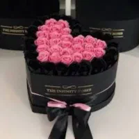 گل روبانی زیبا|گل مصنوعی|تاکستان, |دیوار