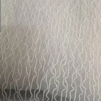 پرده تور رنگ طوسی