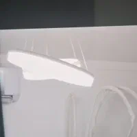 لوستر مدرن دایره در سایزهای مختلف|لوستر و چراغ آویز|گرگان, |دیوار