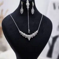 سرویس نقره جواهری عیناً طلا ساعت وست حلقه|بدلیجات|تبریز, |دیوار