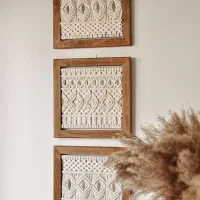 مکرومه|صنایع دستی و سایر لوازم تزئینی|مسجد سلیمان, |دیوار