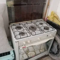 گاز 5شعله تمیز سالم