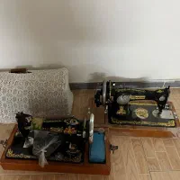 دوعدد چرخ خیاطی یکی سالم و برقی یکی نیاز به تعمیر