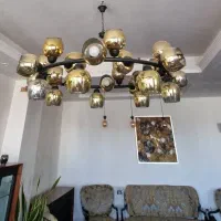 لوستر حبابی 27 حبابه بزرگ