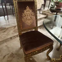 ست کامل مبلمان و غذاخوری کلاسیک ورق طلا|مبلمان خانگی و میز عسلی|تهران, اوین|دیوار