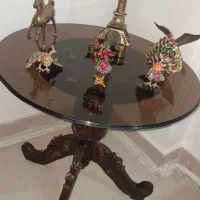 میز بین مبلی یا میز خاطره منبت کاری