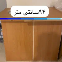 کابینت بدنه فلزی درب MDF هود و سینک سالم|کتابخانه، شلف، قفسههای دیواری|کرج, کیانمهر|دیوار
