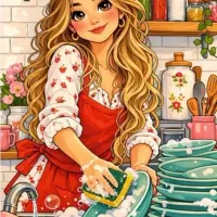 خانم جهت نظافت و آشپزی