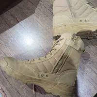 یک جفت پوتین نظامی خاکی برند SWAT