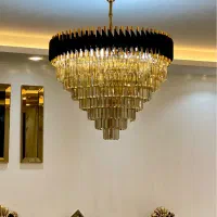 طراحی و تولید لوستر و آباژور کریستالی / پارس آباد