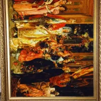 تابلو فرش ماشینی