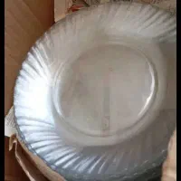 بشقاب پیرکس 4دست و یه فرش کناره|ظروف سرو و پذیرایی|گرمسار, |دیوار