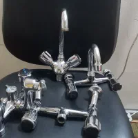 چهار عدد شیر در حد نو جنس آلیاژ برنج