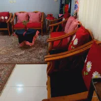 مبل ۸ نفره سنتی|مبلمان خانگی و میز عسلی|بابل, |دیوار