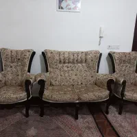 مبل هفت نفره سالم یک دست کامل جنس مبل عالی و محکم