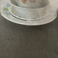 بشقاب و فنجان نوزاد مناسب سیسمونی|اسباب و اثاث بچه|گلبهار, شهر جدید گلبهار|دیوار