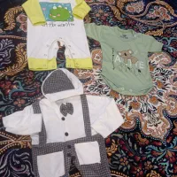 سه تیکه لباس نوزاد نو