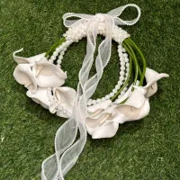 حراج دسته گل عروس و باکس گل مصنوعی|گل مصنوعی|خرمشهر, |دیوار