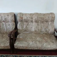 مبل ۷ نفره راحت همراه عسلی