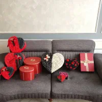 باکس ولنتاین / جعبه کادو قلبی / هدیه