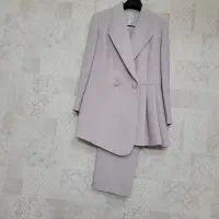 کتوشلوار راسته سایز ۴۲ رنگ کرم استخوانی