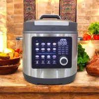 اقساطی/زودپز برقی پنل لمسی شانکاور/ پلوپز +گارانتی