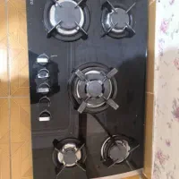 اجاق گاز رومیزی 5 شعله شیشه ای