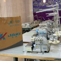 چرخ خیاطی زیگزال ۵نخ دینام بزرگ جکی