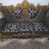 مبل 9 نفره کلاسیک و استیل|مبلمان خانگی و میز عسلی|فولادشهر, B1|دیوار