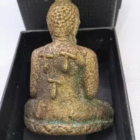 مجسمه برنز بودا .خیلی قدیمی .نماد عبادت|کلکسیون اشیاء عتیقه|ارومیه, |دیوار