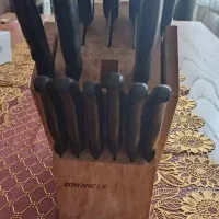 فنجان سه مدل سرویس چاقومیراکل شیرینی خوری پایه دار