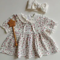 پیراهن موسلین بچگانه