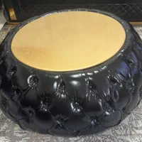 ست مبل ۸ نفره چرم مشکی و طلائی شیک قیمت ۷۰ میلیون|مبلمان خانگی و میز عسلی|بندرعباس, |دیوار