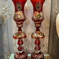 شمعدان و لاله قاجار|صنایع دستی و سایر لوازم تزئینی|تهران, دولاب|دیوار