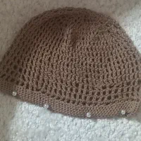 کیف رافیا،کلاه با نخ مرسه ریزه