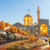 آرامش قطار و لذت پاییز