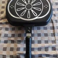 تابه دو طرفه چدنی|ظروف پختوپز|ری, حمزهآباد|دیوار