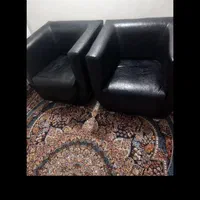 ۲عدد مبل چرم سالم