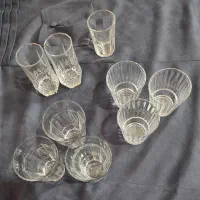 لیوان شیشه ای مدل دار