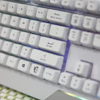 کیبورد گیمینگ msi gk30 vigor white|قطعات و لوازم جانبی رایانه|زاهدان, |دیوار