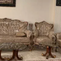 مبل نیم استیل ۹ نفره