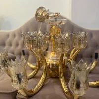 لوستر۱۶ شاخه عاج فیل|لوستر و چراغ آویز|کرج, گلشهر|دیوار