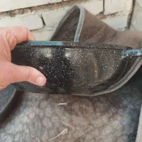 مقدارزیادی ماهیتابه سایز 30دونی600 مشکی ونک مدادی|ظروف پخت‌وپز|اهواز, کمپلو شمالی|دیوار